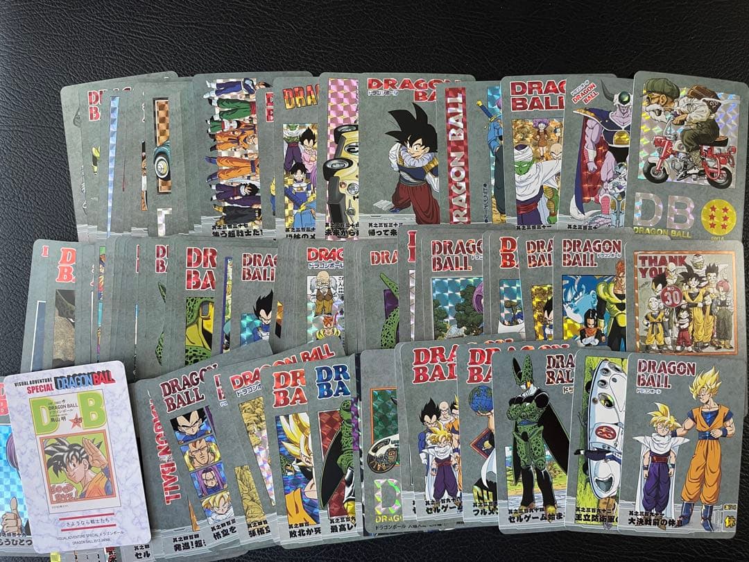481枚　表紙扉絵　ドラゴンボール　キラカード