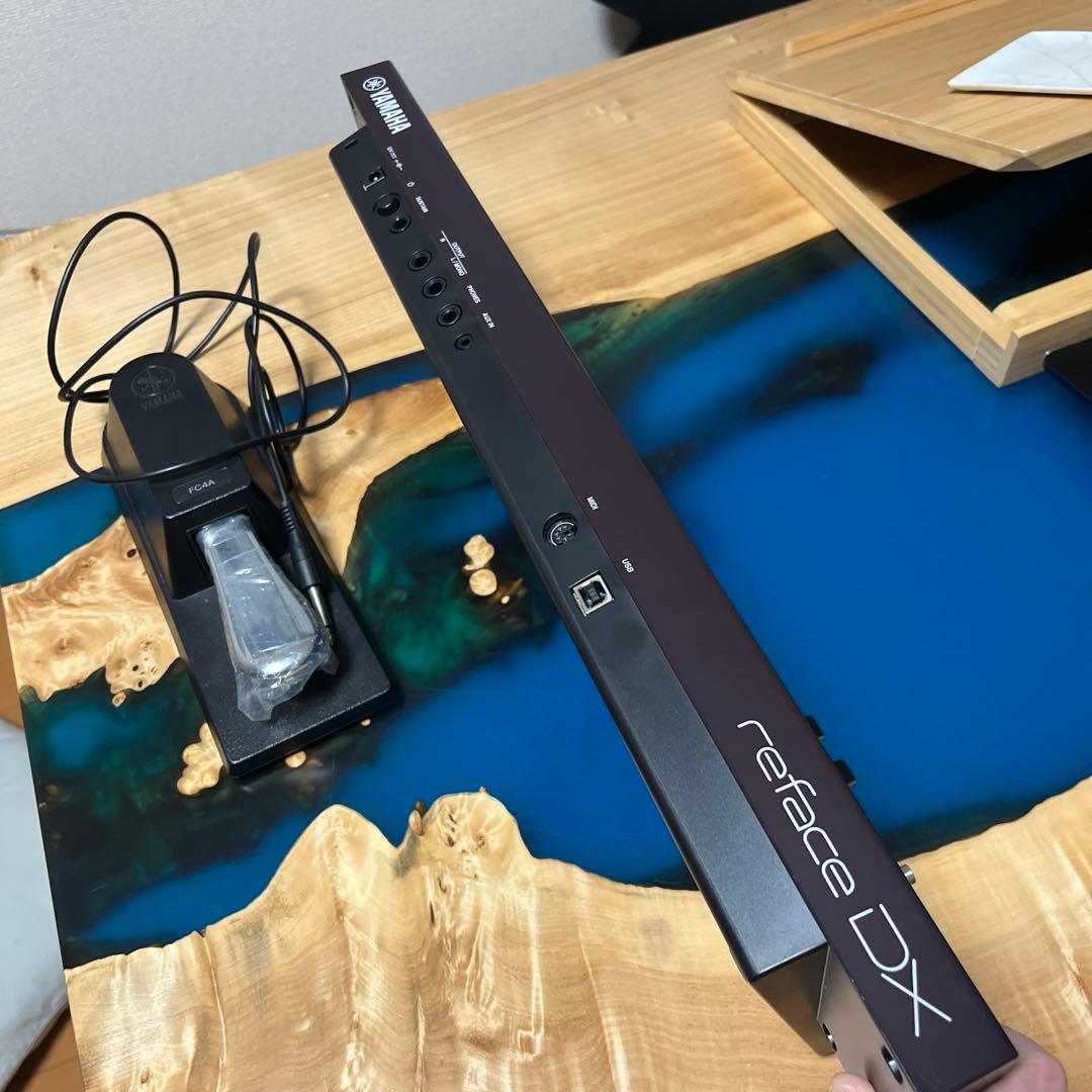 【美品・動作OK】YAMAHA reface DX 37鍵キーボードペダル付き