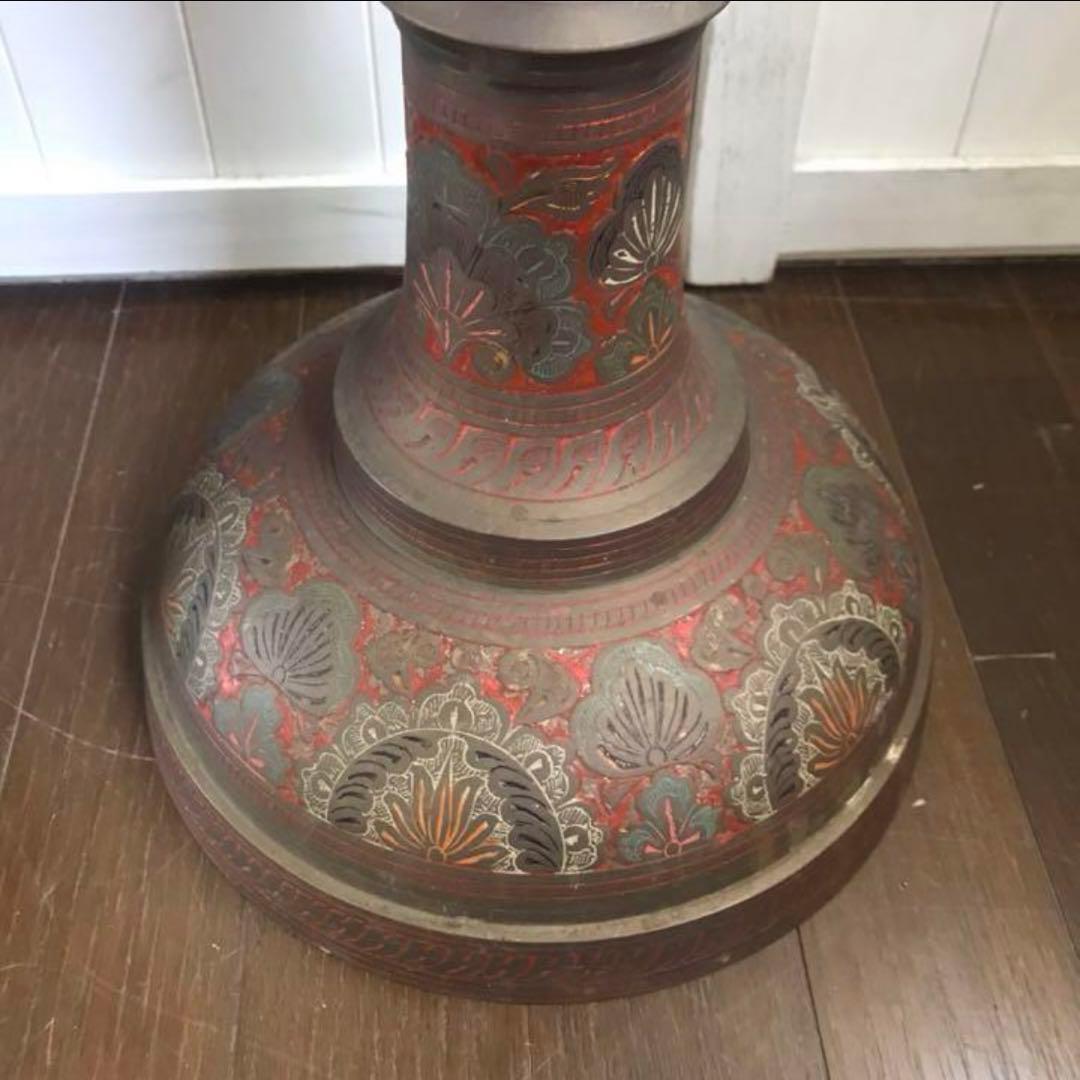 大壺　アジア　中近東　インド　エスニック 真鍮制