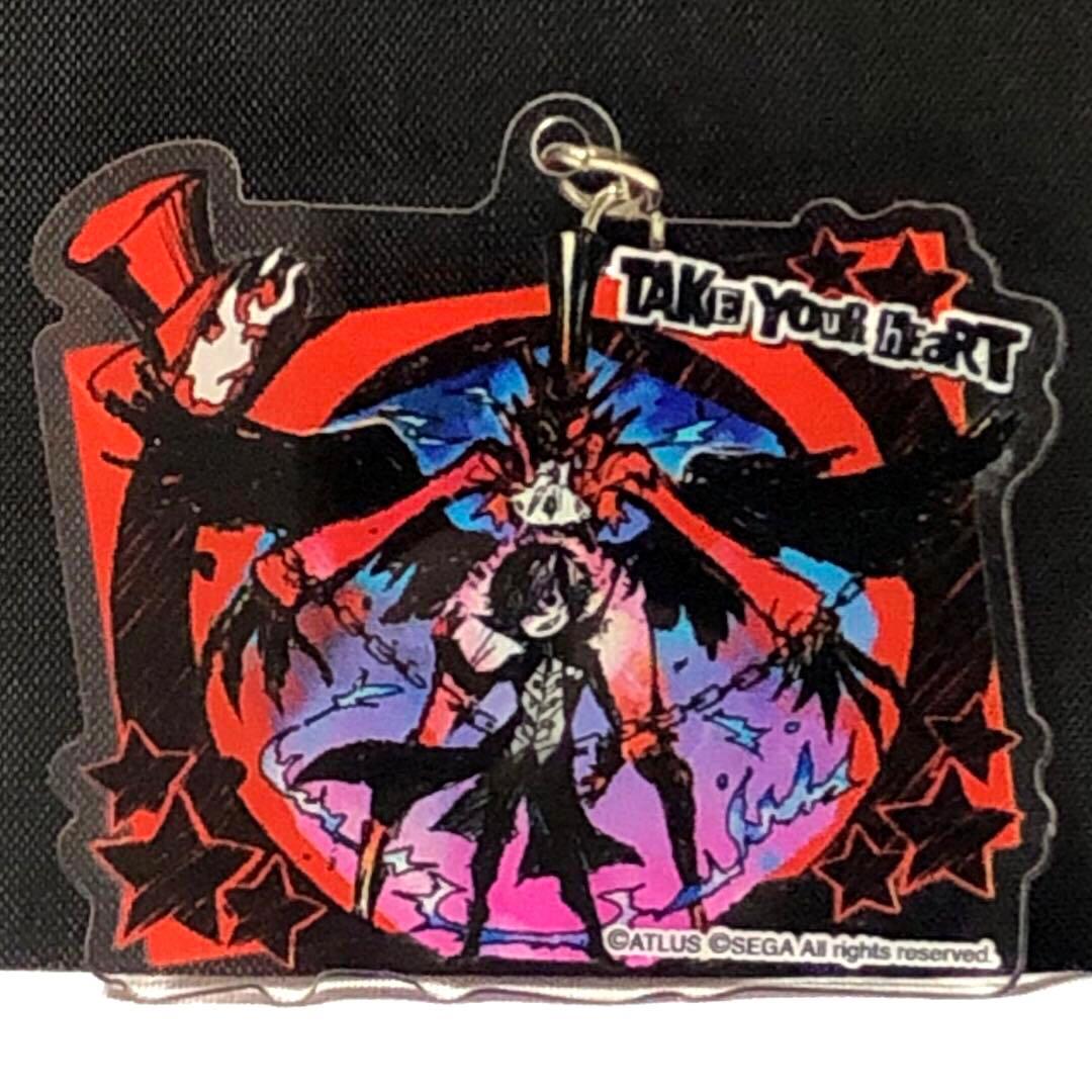 ペルソナ5 グラフアートデザイン アクリルキーホルダー　イベントシーン再現　希少