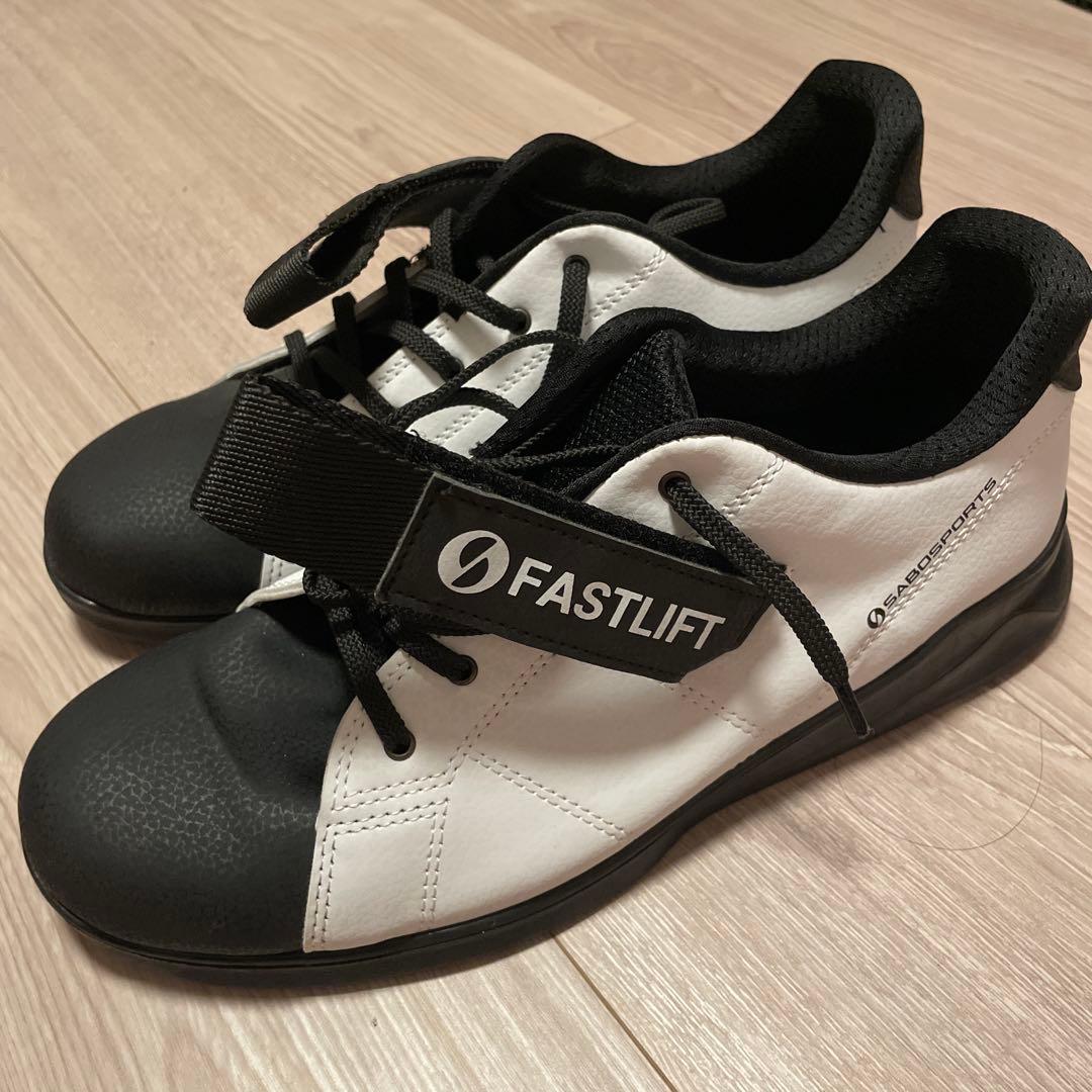 SABO FASTLIFT ウェイトリフティングシューズ ホワイト/ブラック44