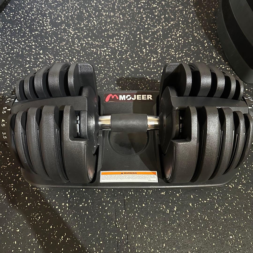 MOJEER 可変式ダンベル 24キロ