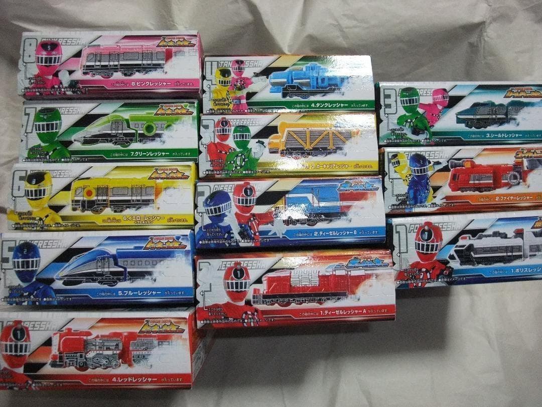 ミニプラ　トッキュウジャー　ブンブンジャー ドンブラザーズ　セット