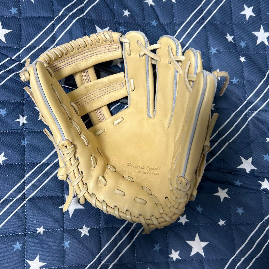 ゼット　 硬式用グローブ ベージュ 巨人、吉川モデル