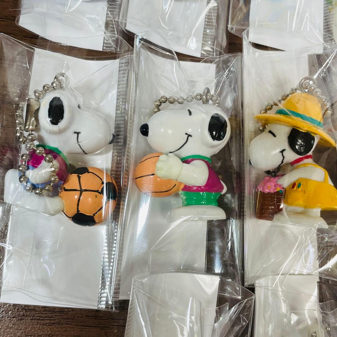 【レア】スヌーピー チェーンキーホルダー マスコット 20種セット（21個）
