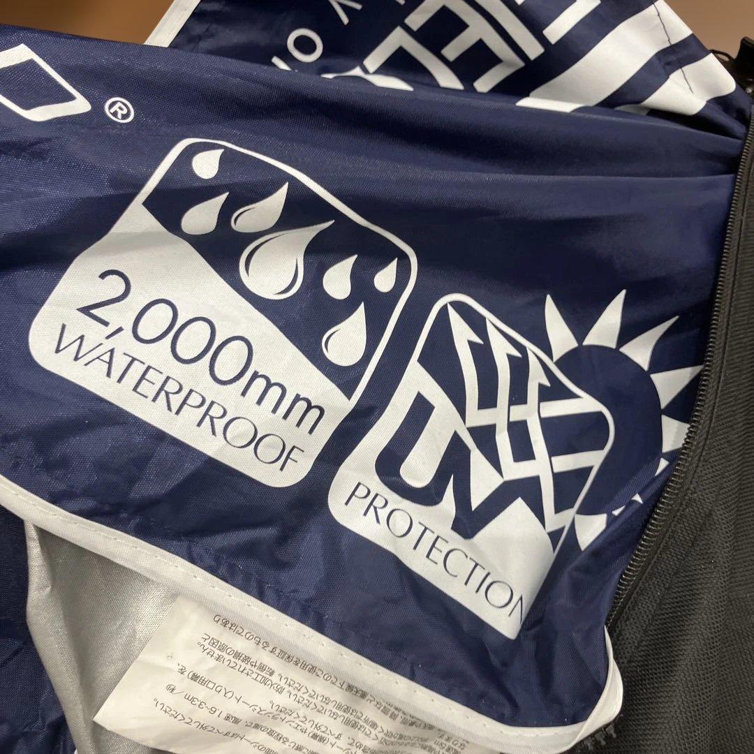 FIELDOOR ワンタッチタープテント 2.5×2.5 ネイビー