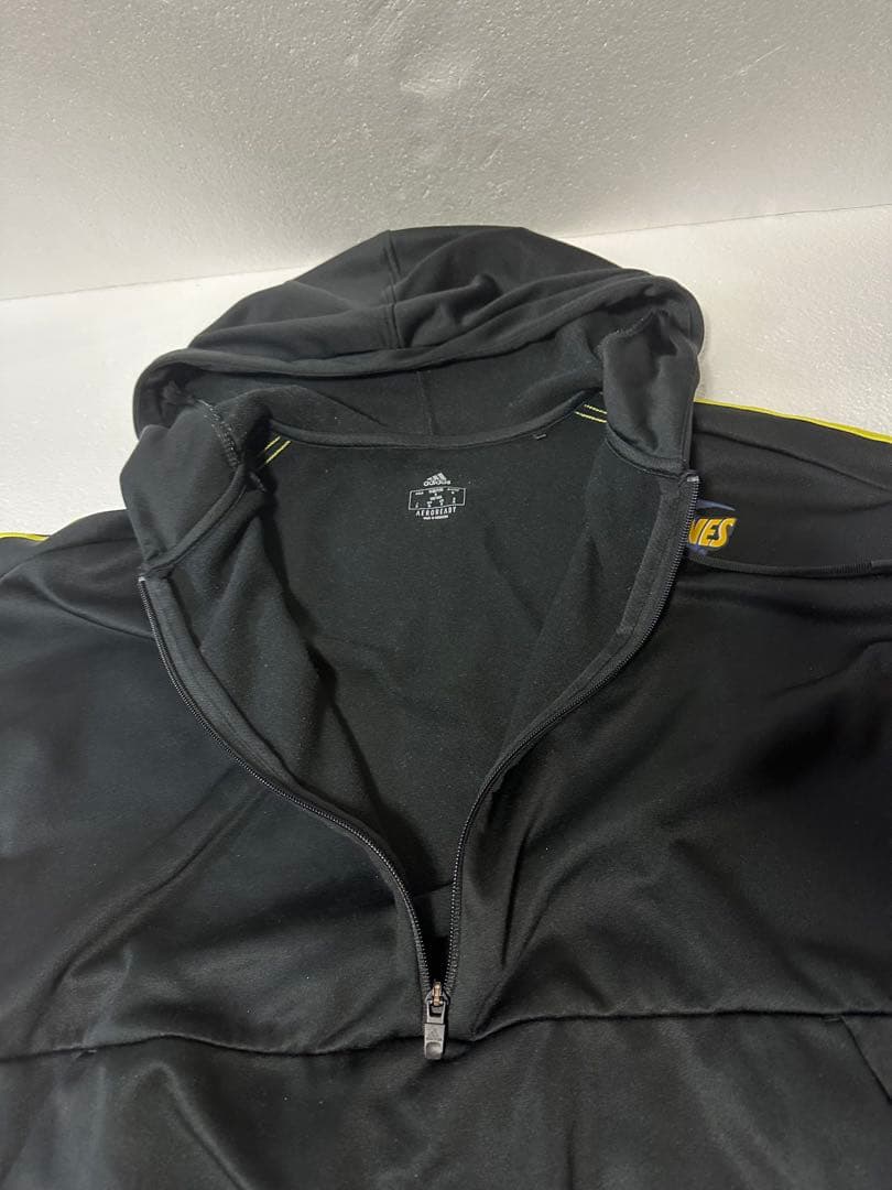 ハリケーン トレーニング ラグビージャケット ジップフード アディダス メンズ
