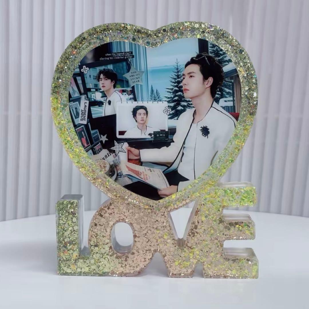 新作 王一博 超大Loveスタンド　置物 8点セット❣️確認用❣️0108