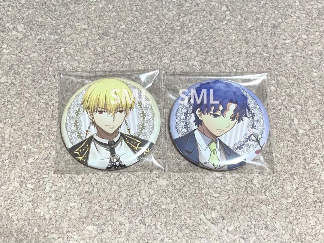 Fate ufotable カフェ フィナーレ 缶バッジ ギルガメッシュ 慎二