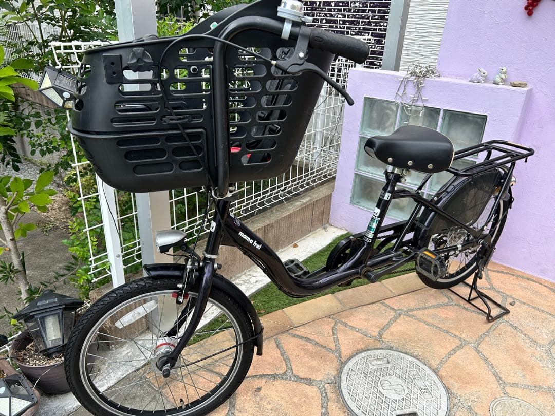 あさひ　ママフレンド4HD 自転車　非電動　色:黒紫