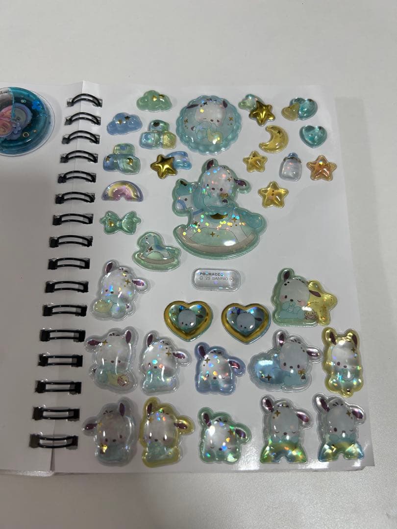 シール帳 完成品 ボンボンドロップシール うるちゅるシール シール帳付き