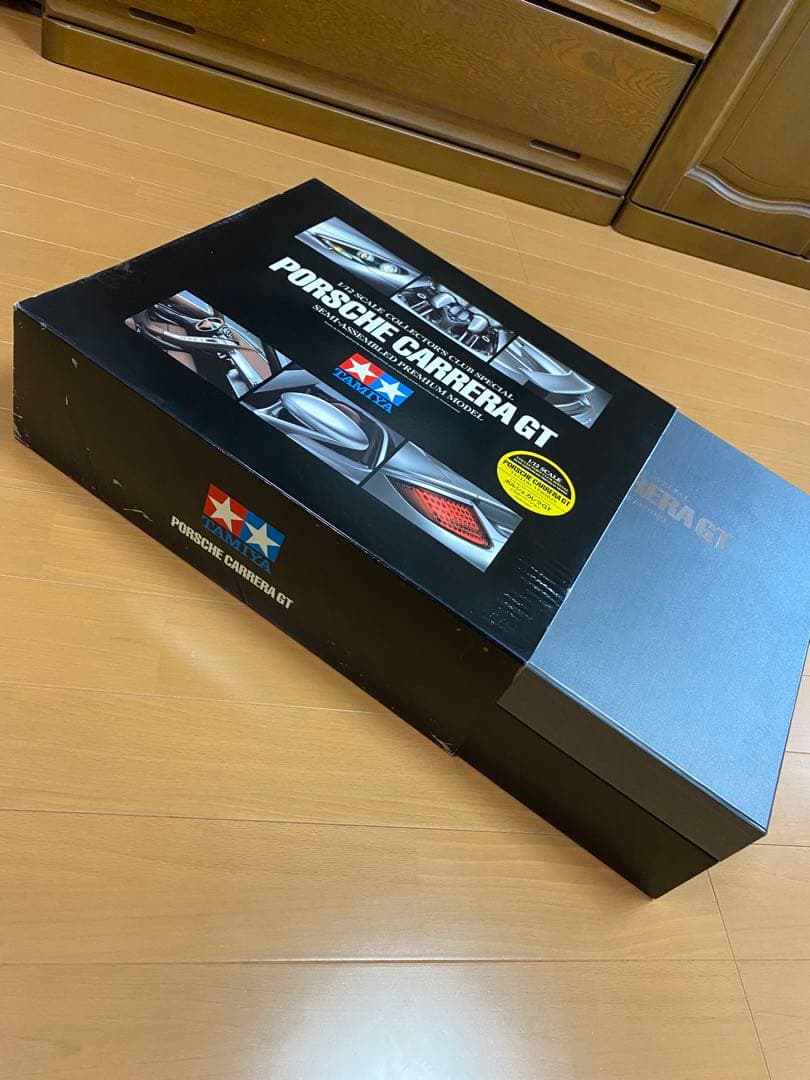 【未組立・美品】タミヤ 1/12 ポルシェ カレラGT イエローバージョン