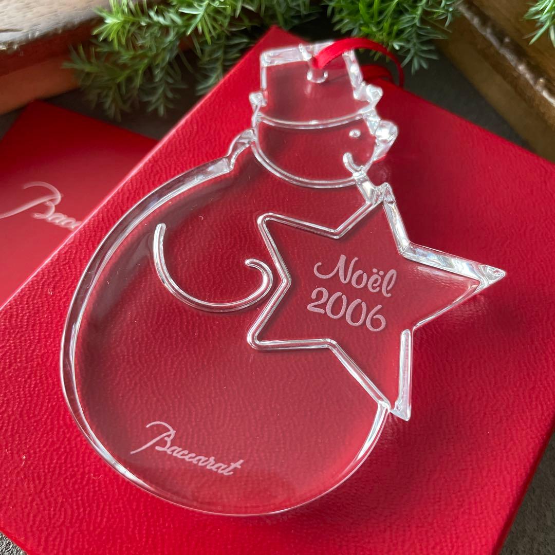 Baccarat バカラ 2006年 ノエル クリスマスオーナメント