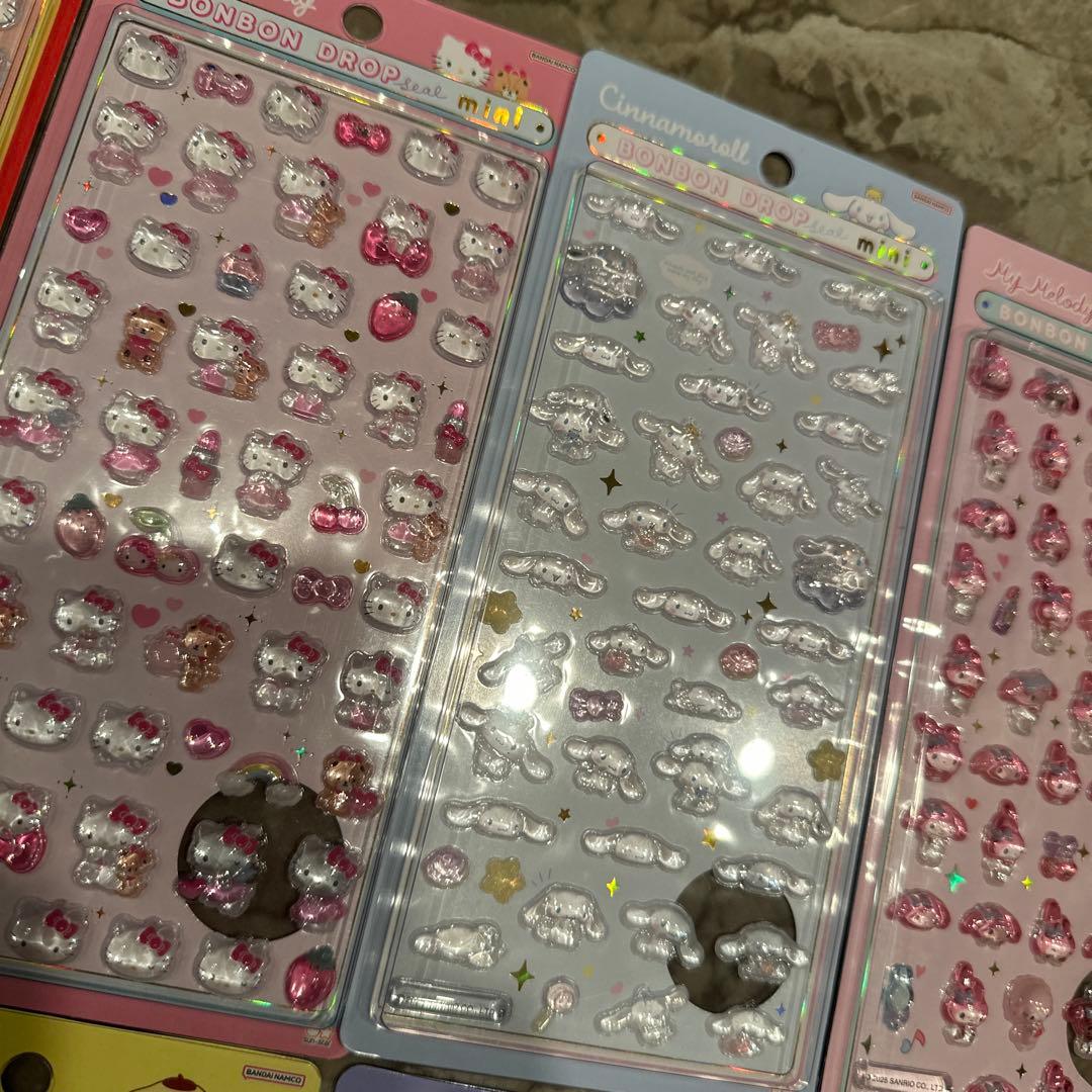 最終値下げ　正規品　8点セット正規品　ボンボンドロップシールミニminiサンリオ