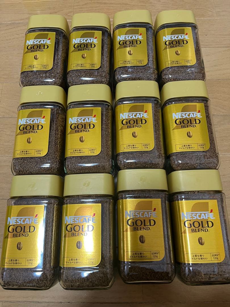 ネスカフェ ゴールドブレンド 120g×12個