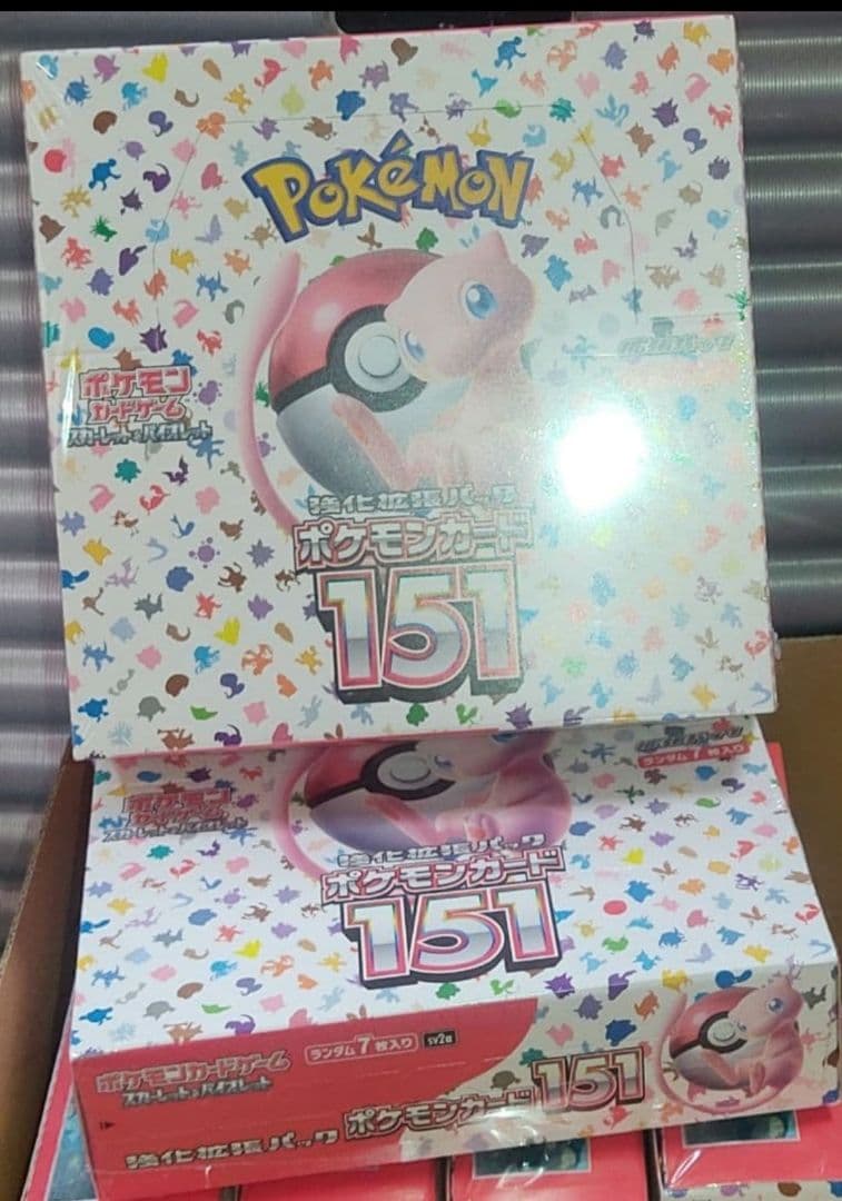 ジ*ー様 ポケモンカード 151　未開封　 2 ボックス　シュリンク有り