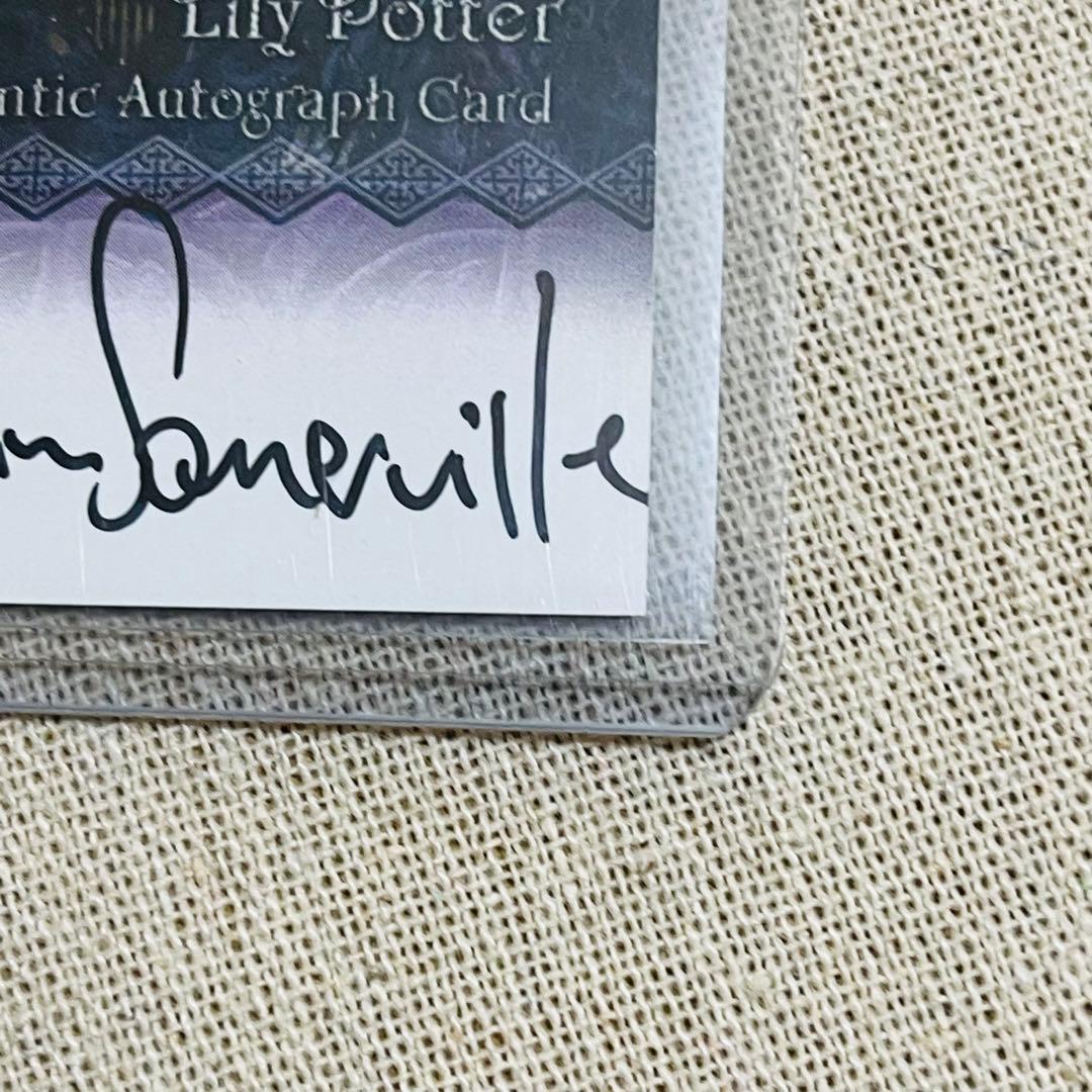 ハリーポッターと賢者の石　リリー・ポッター　サインカード