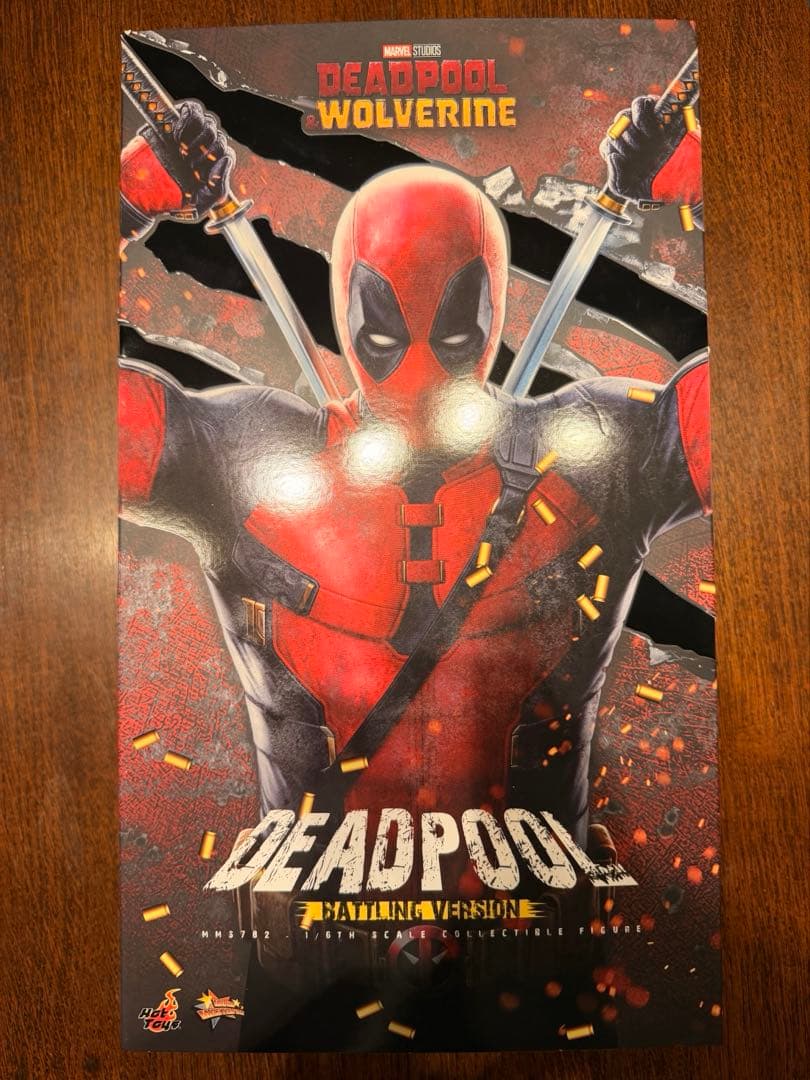 【開封品】ホットトイズ デッドプール バトルダメージ
