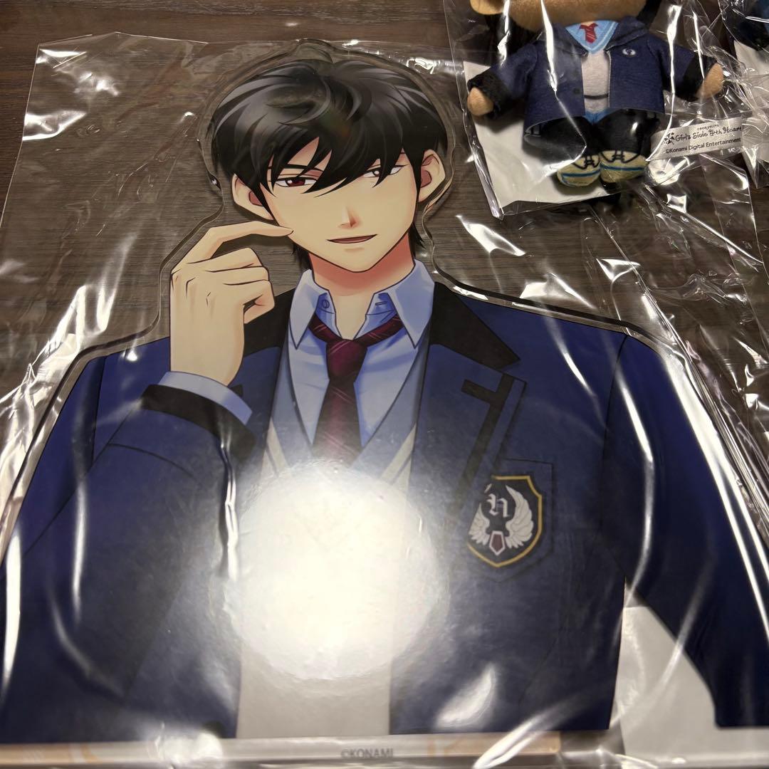 特大アクリルフィギュア 風真玲太 氷室一紀 ときめきメモリアル ぬいぐるみ