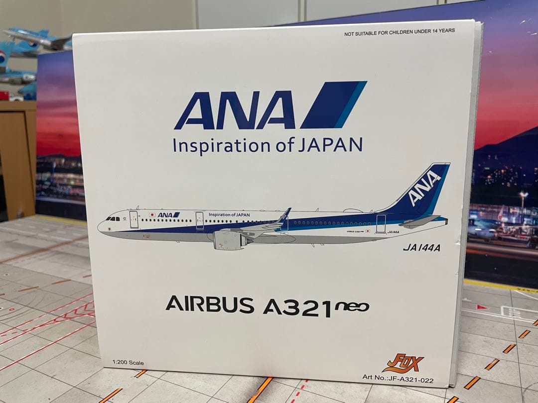 Jfox 1/200 全日空 ANA A321NEO JA144AN IOJ塗装