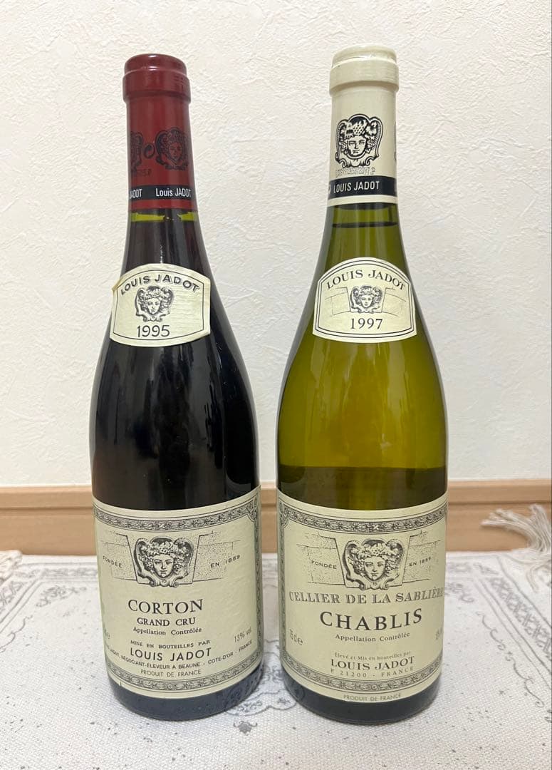1995 ルイ・ジャド コルトン グラン・クリュ シャブリ セット 正規輸入品