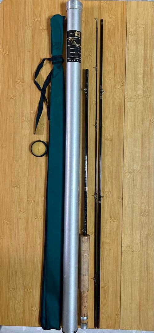 喜楽フライマジシャン753 フライロッド 7.6feet-3ピース