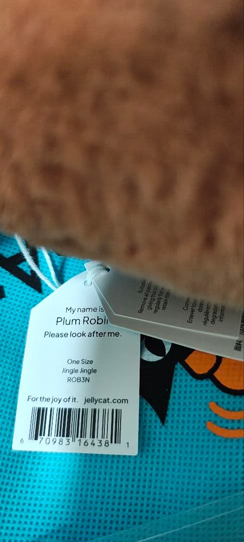 新作 新品　 　鳥 plum robin ロビン コマドリ