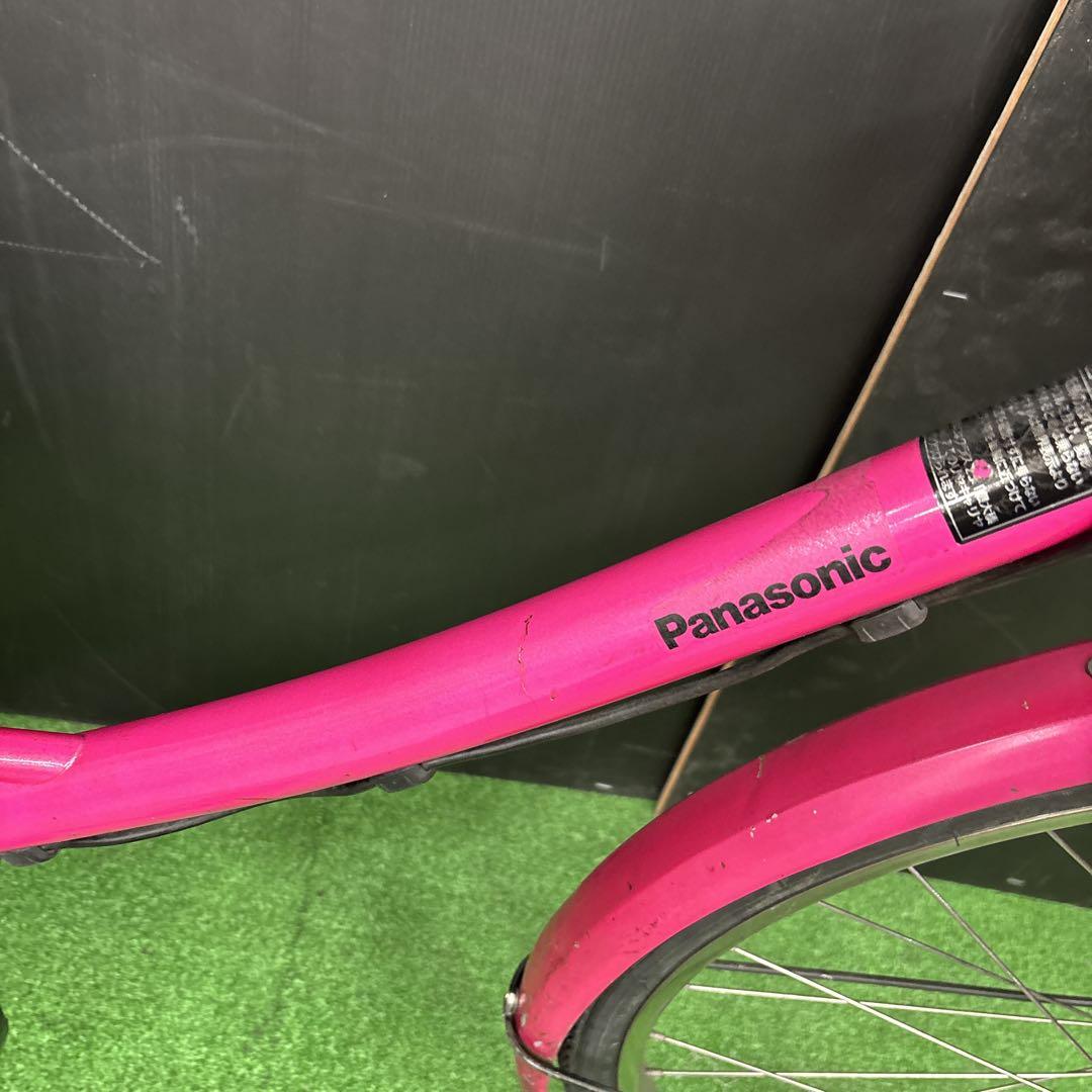 電動自転車 Panasonic A.girls ピンク　66★