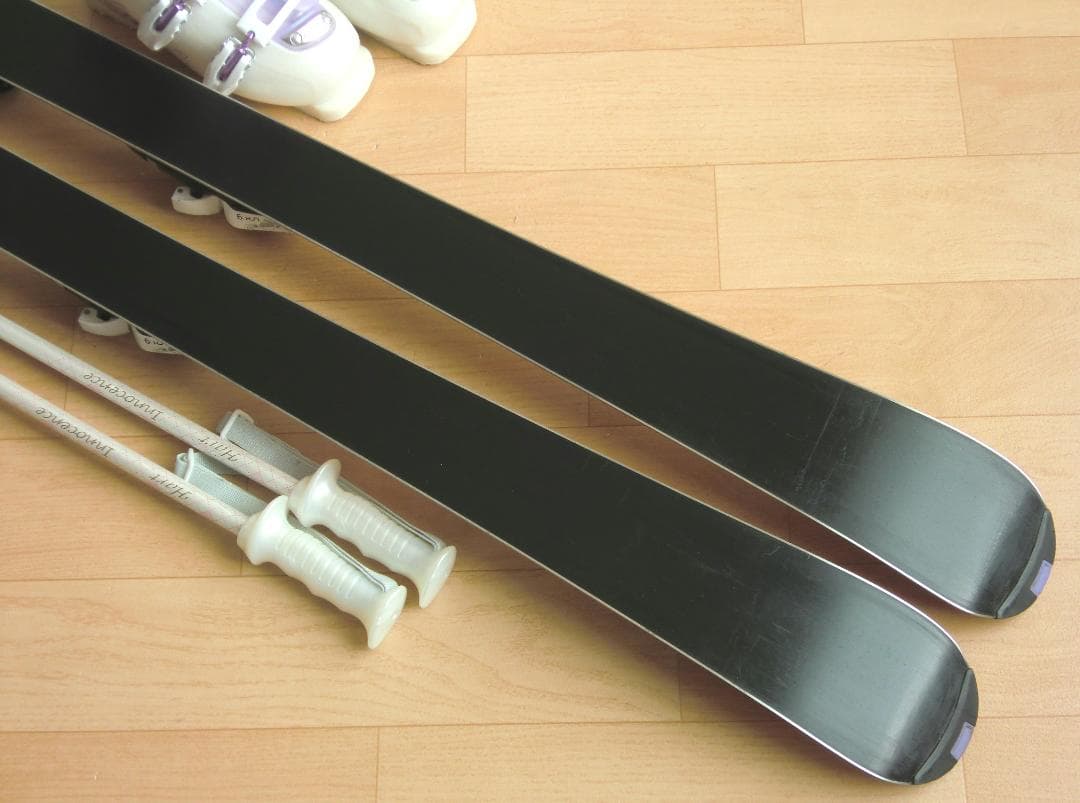 ■■送料無料■Hart■女性用スキーフルセット■板145靴24■メンテ付■■