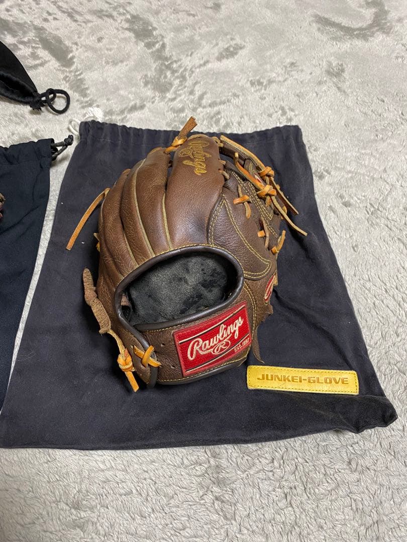 Rawlings JUNKEI-GLOVE ブラウン値下げ可能要相談！