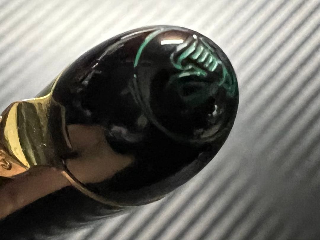 未使用に近い ペリカン 140 緑縞 M 中字 万年筆