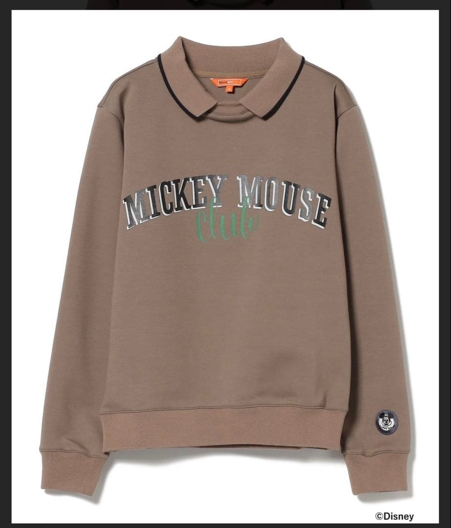 新品 BEAMS GOLF Disney（ディズニー） 襟付き プルオーバー