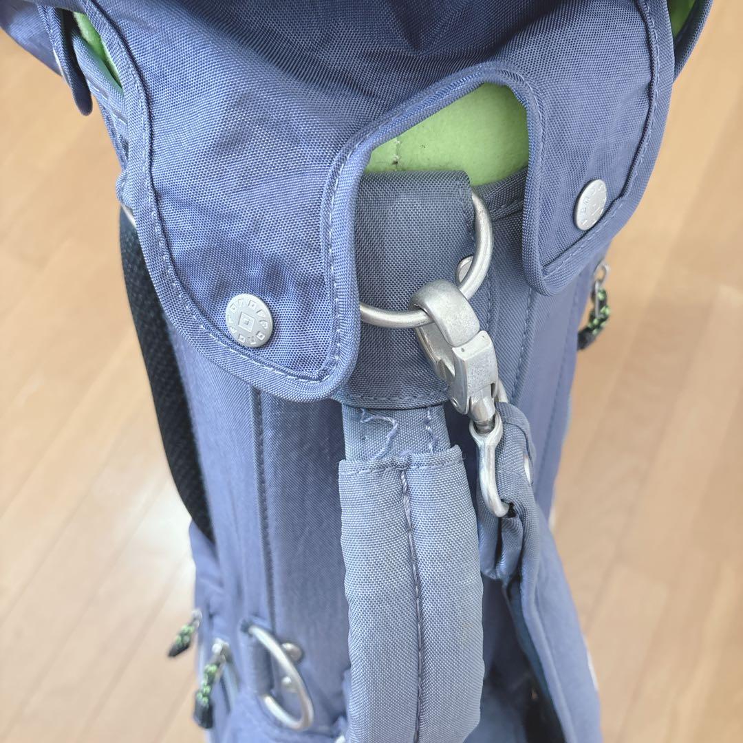 K453 onoff スタンドキャディバッグ パープル系