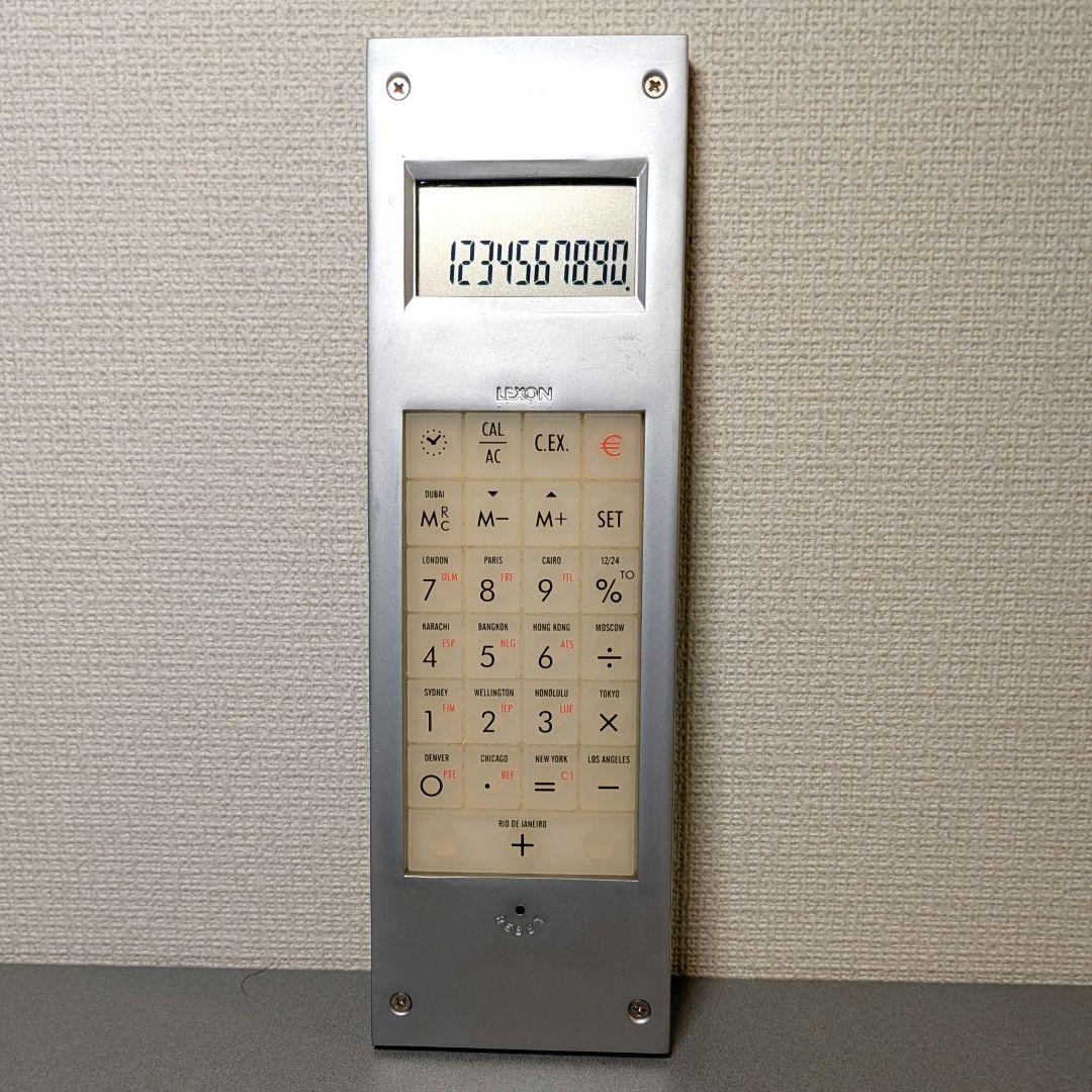 【新春値下】LEXON 電卓　希少品