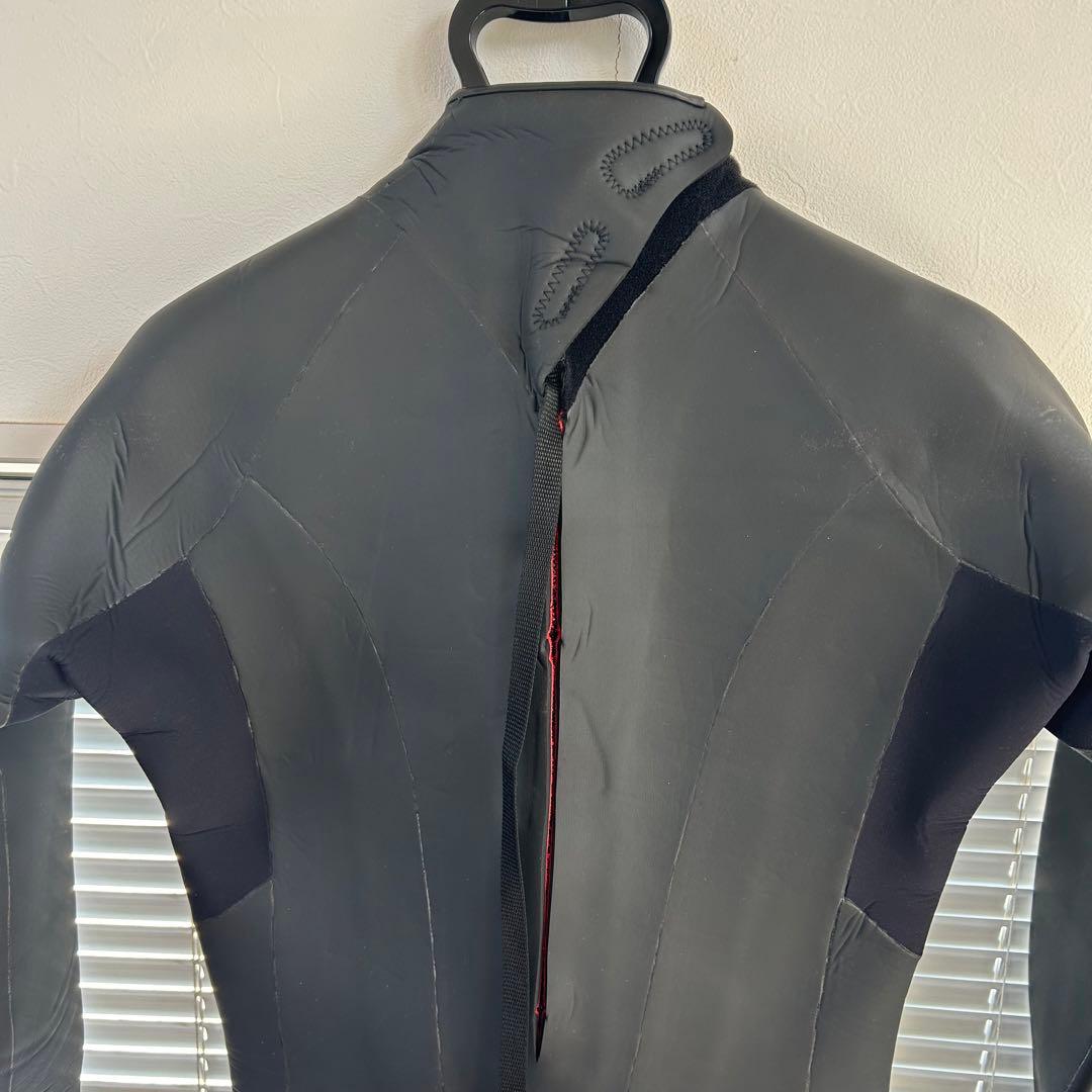 ウェットスーツ バックジップフルスーツ　セミドライ　ML サーフィン 裏起毛