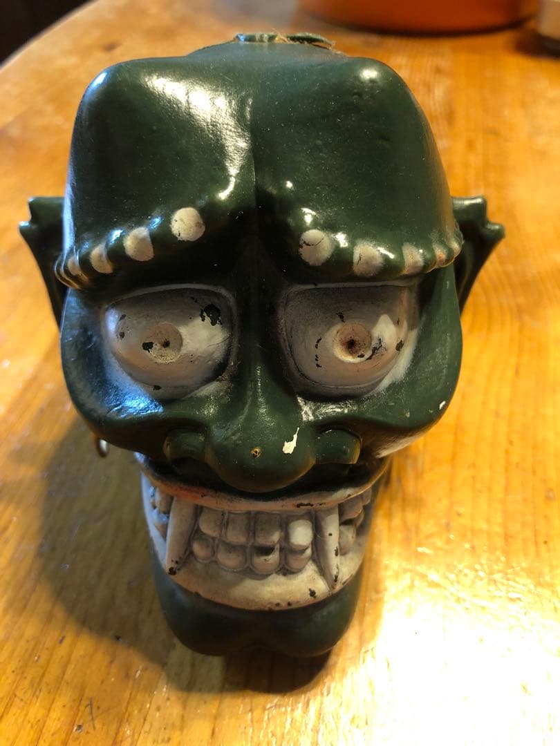 ビンテージ　60s デビル　悪魔　モンスター　般若　ポリ人形　スカル　チープトイ
