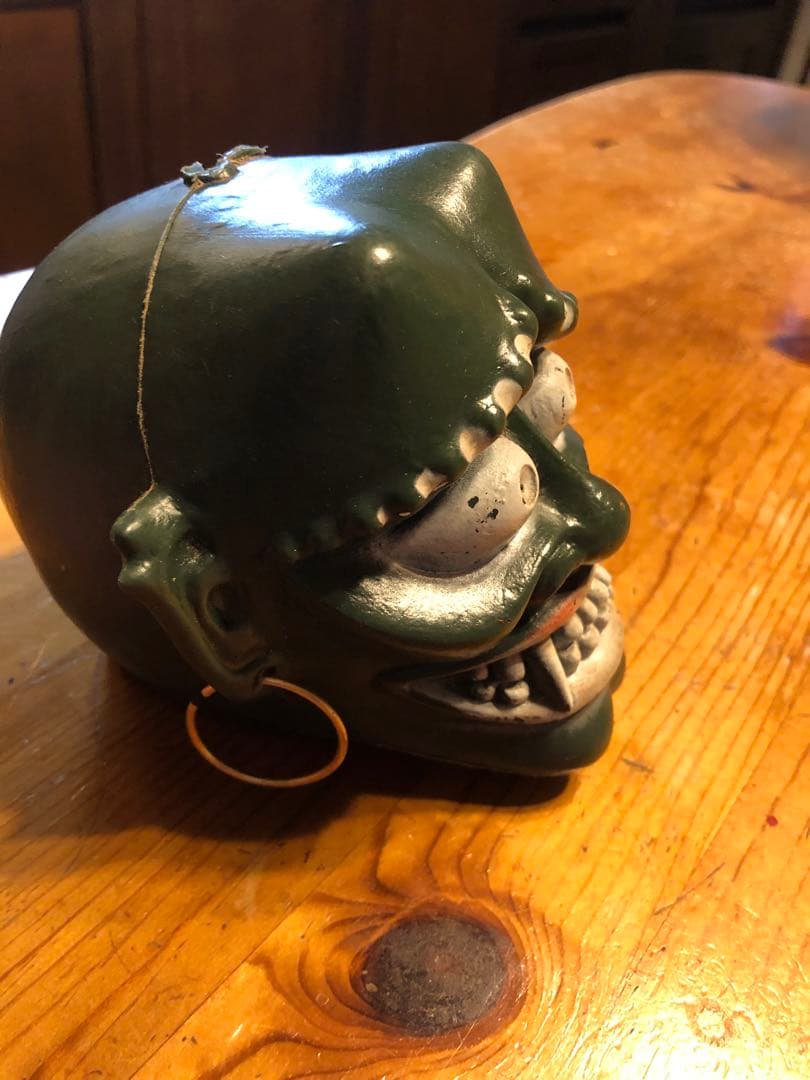 ビンテージ　60s デビル　悪魔　モンスター　般若　ポリ人形　スカル　チープトイ