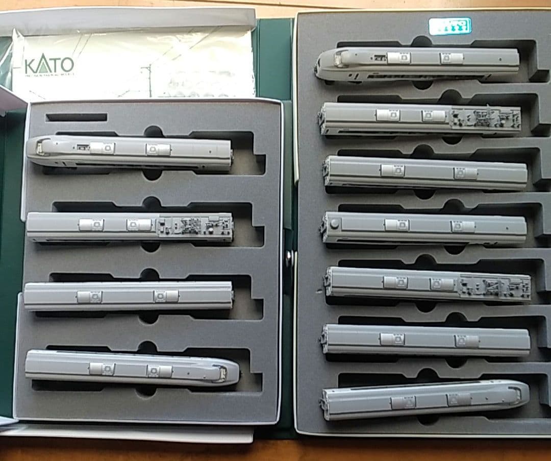 КATO651系スーパーひたち11両セット【ジャンク品】室内灯・ライトLED化