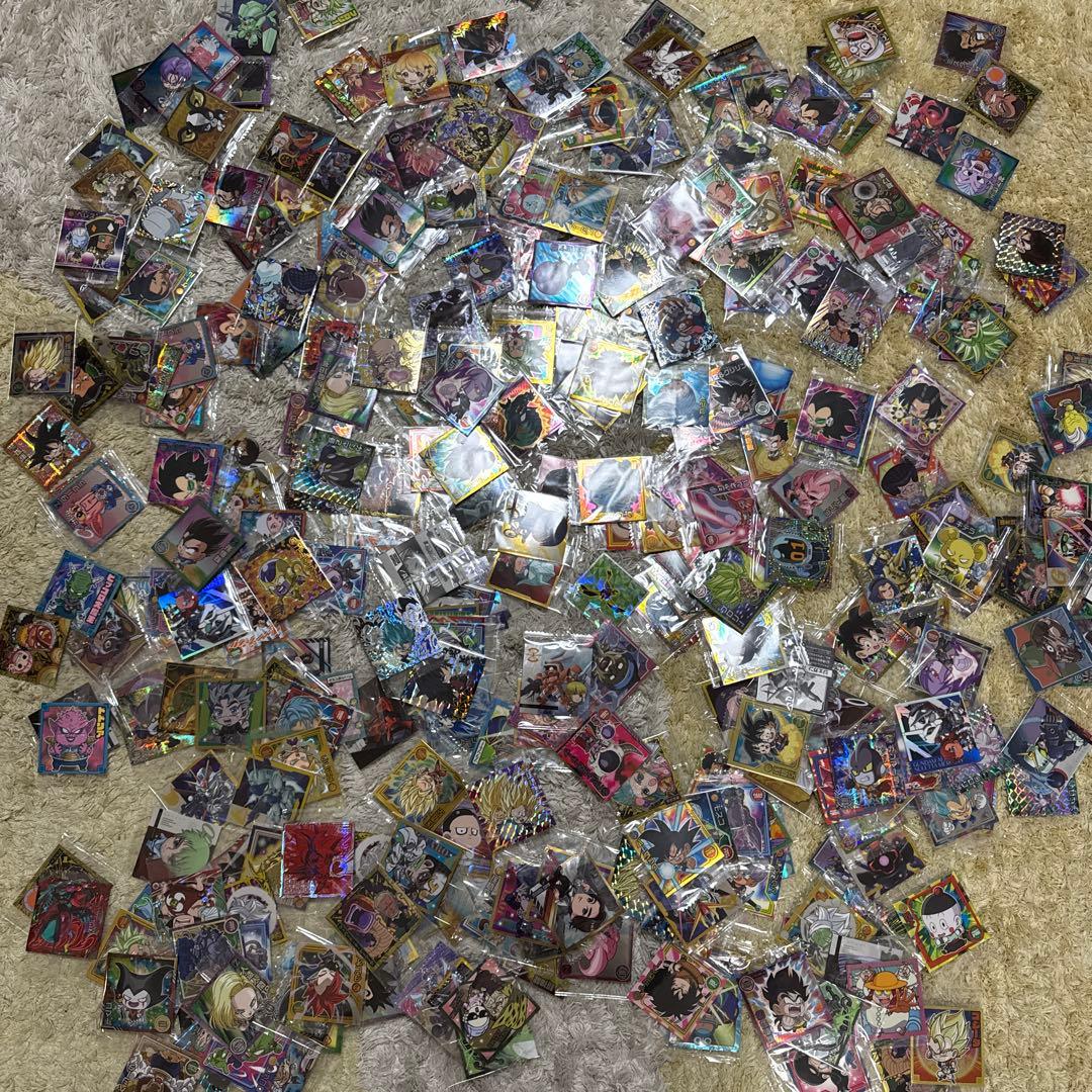 ワンピース、ドラゴンボール　他　ウエハースシール　まとめ売り【5473