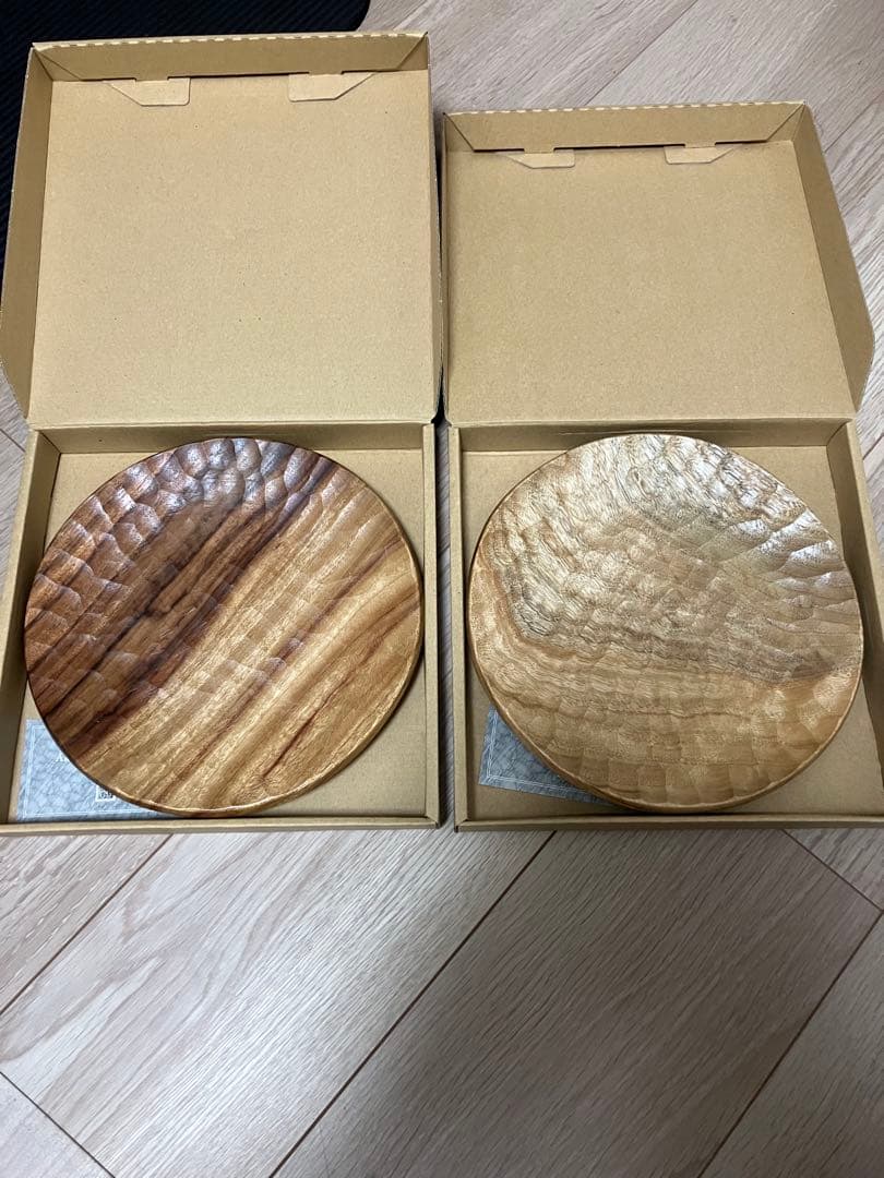 アキヒロウッドワークス　プレート210 ２枚akihirowoodworks