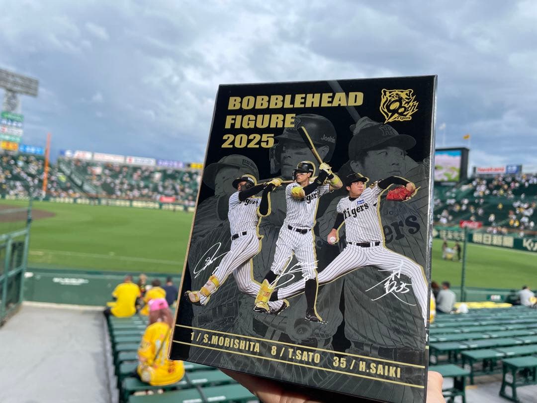 No.8【佐藤輝明】選手 ボブルヘッド【阪神タイガース】