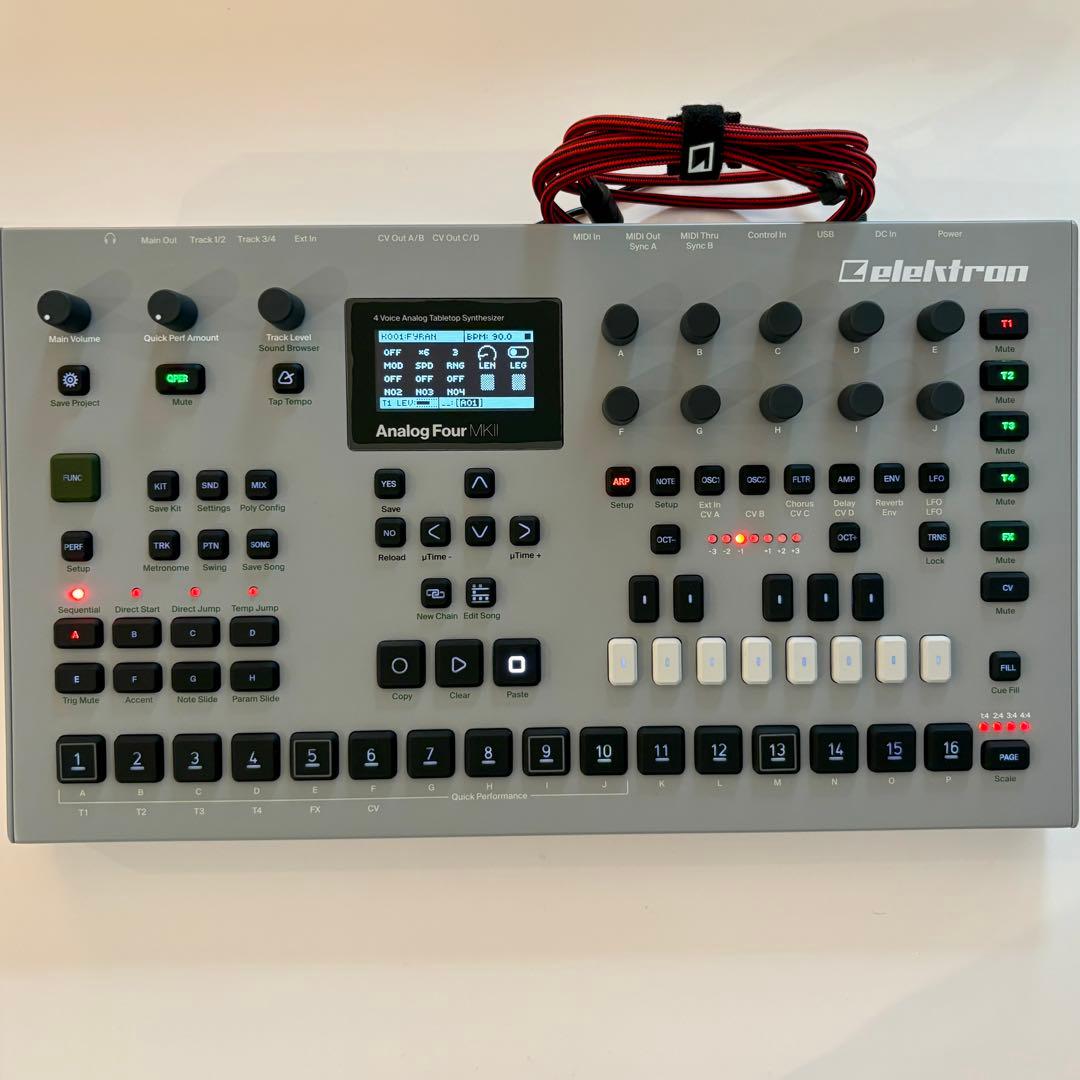 Elektron Analog Four MKII + デュアルカバー DC-1