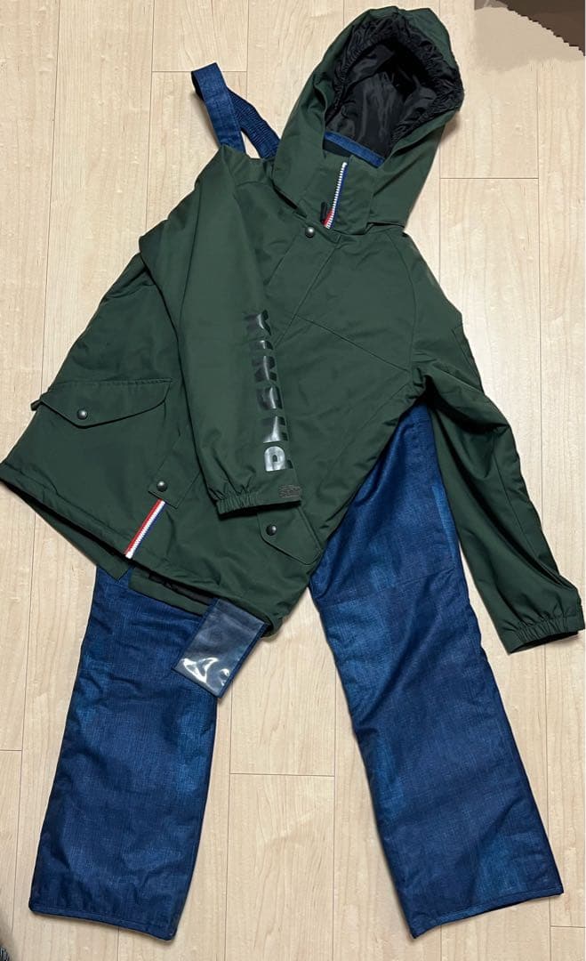 PHENIX 子ども用スキーウェア ダークグリーン