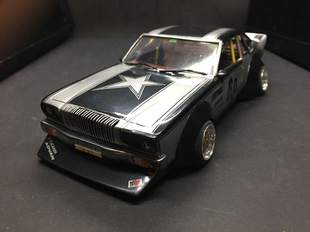 旧車プラモデル完成品コスモAPアオシマ