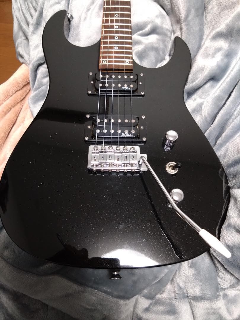 【remさん専用】B.C. Rich ASM 1 ブラックラメ入 エレキギター