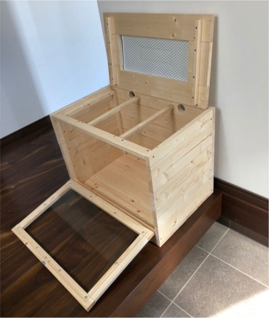 新品 木製 ケージ 小動物  ハリネズミ ハムスター デグー シマリス ウサギ