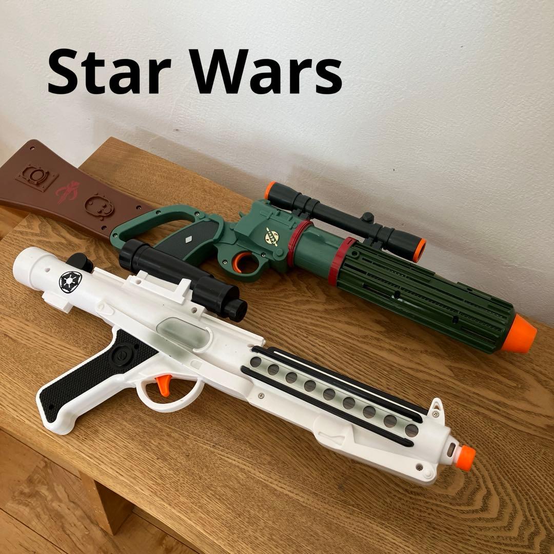Star Wars ストームトルーパーブラスター＆ボバフェットブラスターガン2点