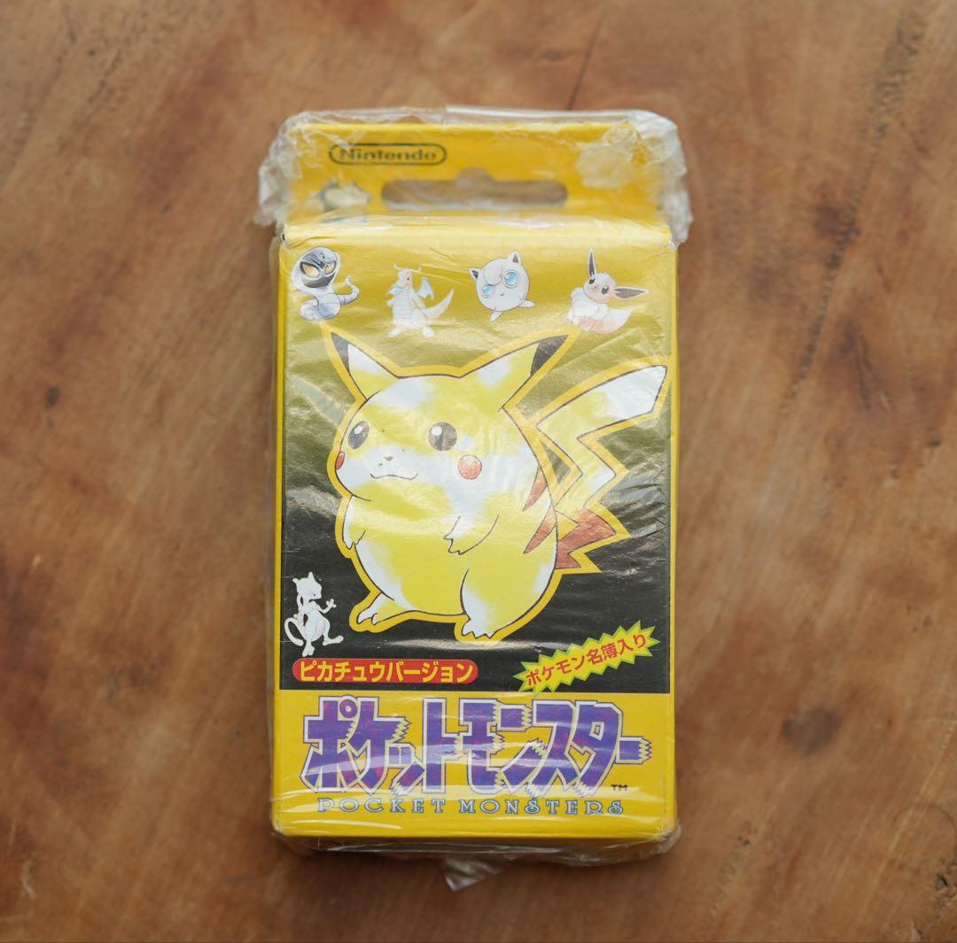 ポケモントランプ 黄 ピカチュウ版 未開封　 ポケカ ポケモンカード