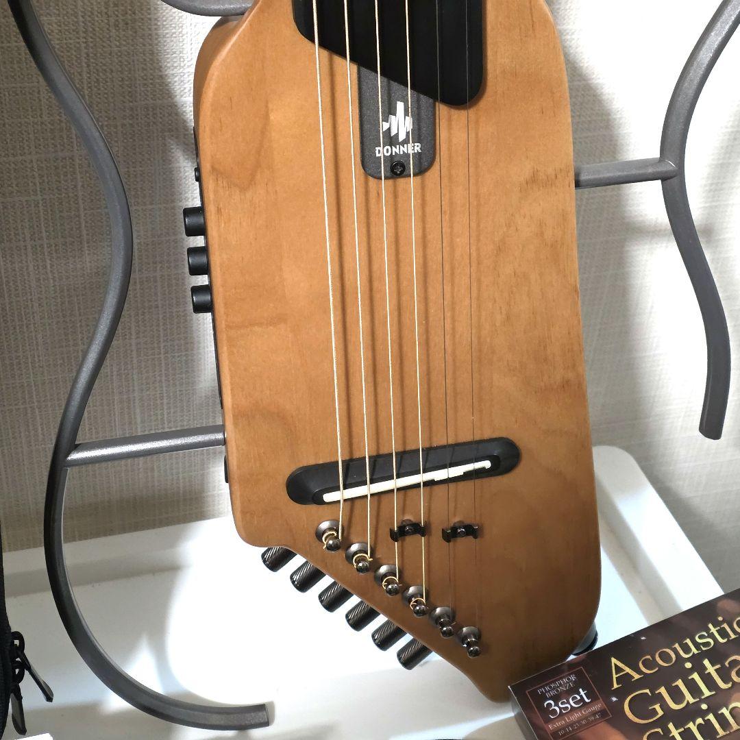 Donner Hush i アコースティック サイレント トラベル ギター