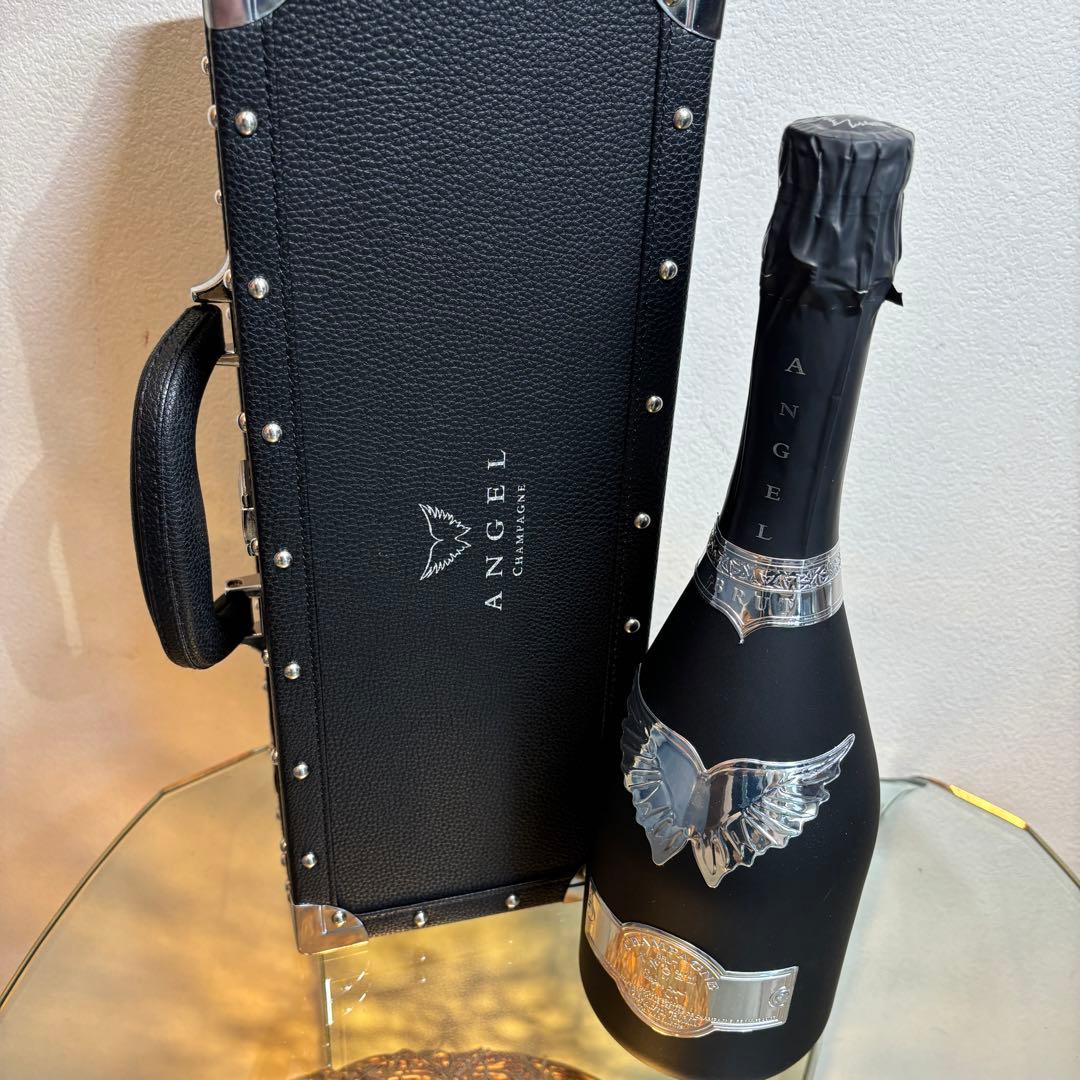 NA3422 未開栓! ANGEL エンジェル シャンパン ブラック 箱付き